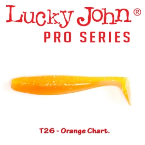 Shad Lucky John Minnow Orange Chart 5.6cm 10buc/plic