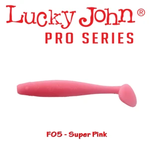 Shad Lucky John Minnow Super Pink 5.6cm 10buc/plic