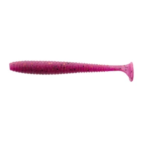 Shad Lucky John Pro Series S-shad Tail 2.8inch 7.1cm S26 Violet Star  7 Buc/plic