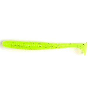 Shad Lucky John Pro Series S-shad Tail 3.8inch 9.6cm  071 Lime Chartreuse  5 Buc/plic