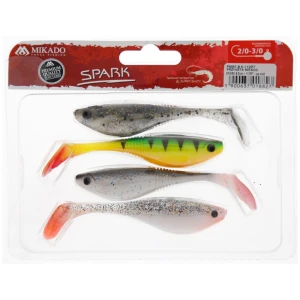 Shad Mikado Spark, Mix, 8.5cm, 4buc/pac