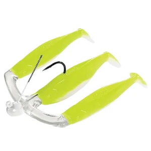 Shad Mann\'s Three-for-all Pearl-chartreuse 10cm