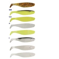 Shad Manns Soft 8cm Fire Chart Black Back 5 buc Shad Manns Soft 8cm Fire Chart Black Back 5 buc