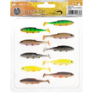 Shad Mikado Real Fish, Culoare Mix, 5cm, 10buc/pac