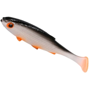 Shad Mikado Real Fish, Culoare Orange Roach, 8.5cm, 5buc/pac