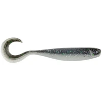 Shad Mustad Mezashi Curly Tail Minnow, Katakuchi / Anchovy, 9cm, 6buc/pac Shad Mustad Mezashi Curly Tail Minnow, Katakuchi / Anchovy, 9cm, 6buc/pac