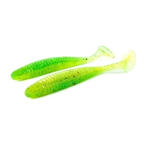 Shad Noike Ninja 3inch 7.6cm 135 Lime Chartreuse 9 Buc