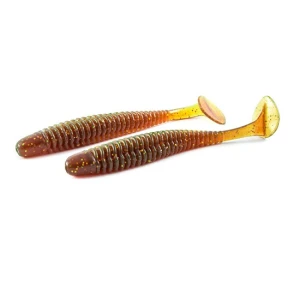 Shad Noike Ninja 3inch 7.6cm 139 Motoroil Gold 9 Buc