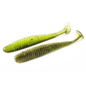 Shad Noike Ninja 4inch 10.2cm 131 Green Pumpkin Chart 6 buc Shad Noike Ninja 4inch 10.2cm 131 Green Pumpkin Chart 6 buc