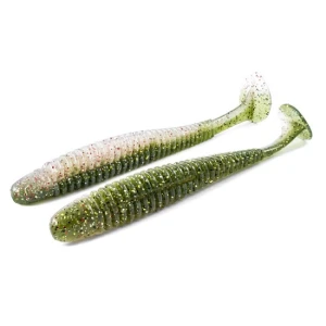 Shad Noike Ninja 4inch 10.2cm 137 Young Perch  6 buc Shad Noike Ninja 4inch 10.2cm 137 Young Perch  6 buc