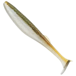 Shad Rapala Crush City The Kickman, Culoare Ash, 6.3cm, 2g, 9buc/pac
