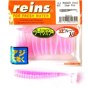 Shad REINS Aji Ringer, Clear Pink, 3.8cm, 12buc/pac