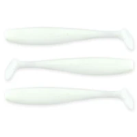 Shad Reiva Flash, Classic White, 12.5cm, 3buc/pac