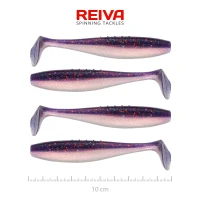 Shad Reiva Flat Minnow, Purple Pearl, 10cm, 7.11g, 4buc/pac