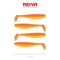 Shad REIVA Flat Minnow, Shiny Orange, 7.5cm, 3.19g, 4buc/pac Shad REIVA Flat Minnow, Shiny Orange, 7.5cm, 3.19g, 4buc/pac