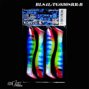 Shad RELAX Kopyto 4L, 10cm, Tiger 036, 4buc/pac