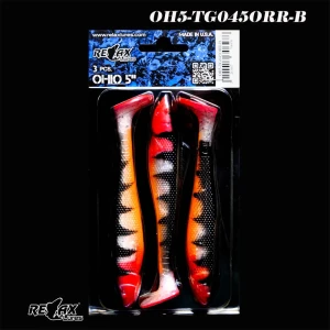Shad RELAX Ohio Tiger, 12.5cm, Cod culoare: 045, 3buc/pac