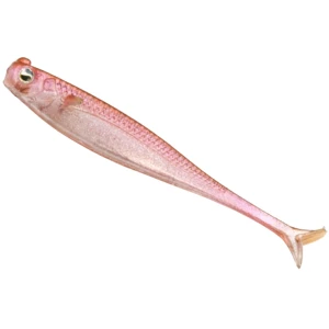 Shad Raid Littel Sweeper Fish Skin, Clear Wakasagi, 7.6cm, 7buc/pac