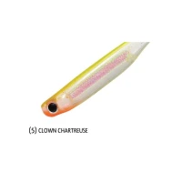 Shad Rapture Mini Minnow Shad Tail 4.5cm 6buc/plic Clown Chartreuse