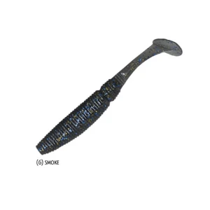 Shad Rapture Power Shad 10cm 8buc/plic Smoke