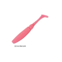 Shad Rapture Power Shad Dual 10cm 8buc/plic Fluo Pink Silver