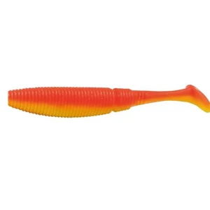Shad Rapture Power Shad Dual 7.5 Cm Flame Red Yellow 15 Buc