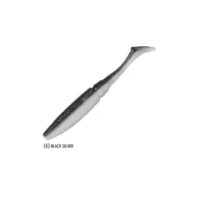 Shad Rapture Power Shad Dual Black Silver 10cm 8buc/plic
