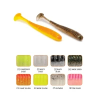 Shad Rapture Rib Slim Shady 5cm 14buc/plic Glowing Shad Rapture Rib Slim Shady 5cm 14buc/plic Glowing