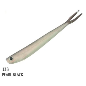 Shad Rapture Twin Tail Minnow 7.6cm 12buc/plic Pearl Black
