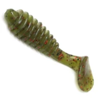Shad Reins Bubbling Shad, Watermelon Red, 5cm, 12buc/plic Shad Reins Bubbling Shad, Watermelon Red, 5cm, 12buc/plic