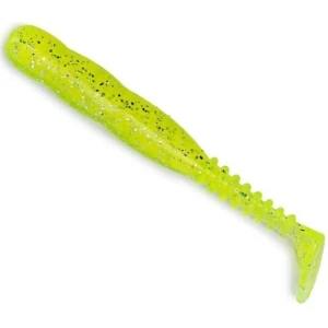 Shad Reins Rockvibe, Chartreuse Silver Glitter, 5cm, 20buc/plic Shad Reins Rockvibe, Chartreuse Silver Glitter, 5cm, 20buc/plic