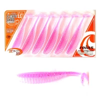 Shad Reins S Cape, Clear Pink, 8.9cm, 6buc/plic Shad Reins S Cape, Clear Pink, 8.9cm, 6buc/plic