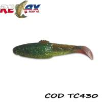 Shad Relax Diamond TriColour TC430 12.5cm 5buc/plic 