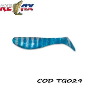 Shad Relax Kopyto 3 Inch Tiger, 7.5cm  Rkbls3-tg029 10 Buc/plic