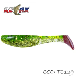 Shad Relax Kopyto 4l Tricolor 139 10cm 14g 4buc/plic