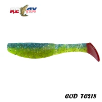 Shad, Relax, Kopyto, 4L, TriColor, 218, 10cm, 14g, 4buc/plic, bls4l-tc(4)218, Shad-uri, Shad-uri Relax, Relax