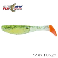 Shad, Relax, Kopyto, 4L, TriColor, 281, 10cm, 14g, 4buc/plic, bls4l-tc(4)281, Shad-uri, Shad-uri Relax, Relax