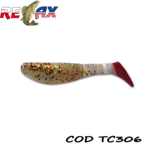 Shad Relax Kopyto Tricolor 7.5cm 306 5buc/plic