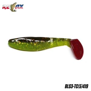 Shad Relax Kopyto Tricolor 7.5cm 419 5buc/plic