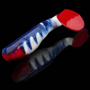 Shad Relax Lures Kopyto Tiger, Tg002r, 7.5cm, 7.0g, 4buc/pac
