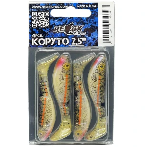 Shad Relax Lures Kopyto Print Pl022, 6.2cm, 4buc/pac