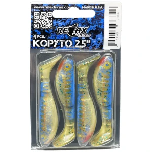 Shad Relax Lures Kopyto Print Pl037, 6.2cm, 4buc/pac