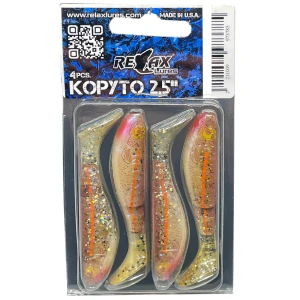 Shad Relax Lures Kopyto Print Pl147, 6.2cm, 4buc/pac