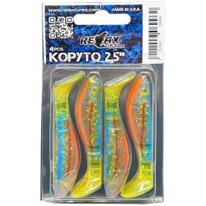 Shad Relax Lures Kopyto Print S203b, 6.2cm, 4buc/pac