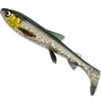 Shad SAVAGE GEAR 3D Whitefish Shad Lure, Green Silver, 15cm, 27g, 2buc/pac Shad SAVAGE GEAR 3D Whitefish Shad Lure, Green Silver, 15cm, 27g, 2buc/pac