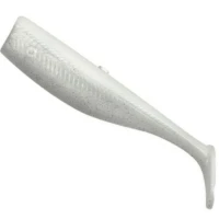 Shad Savage Gear Minnow Tail, White Pearl Silver, 10cm, 10g,  5buc/pac