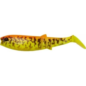 Shad Savage Gear Cannibal Shad 10cm 4 Buc/plic Burbot Golden Ambulance