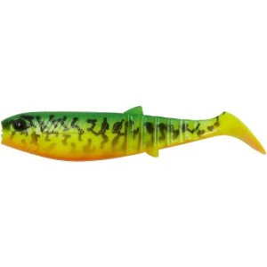 Shad Savage Gear Cannibal Shad 12.5cm 3buc/plic Burbot Firetiger