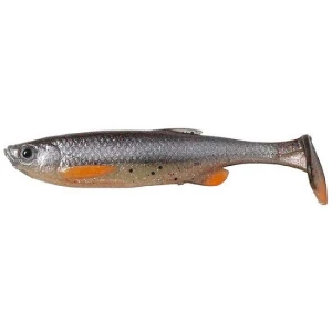 Shad Savage Gear Fat Minnow T-tail, Green Pearl Silver, 7.5cm, 4buc/plic