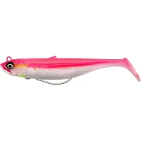 Shad Savage Gear Minnow WL PINK PEARL SILVER 10cm 16g 3buc Shad Savage Gear Minnow WL PINK PEARL SILVER 10cm 16g 3buc